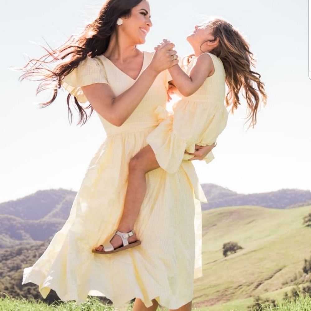 RACHEL PARCELL FLORAL PRETTY DRESS